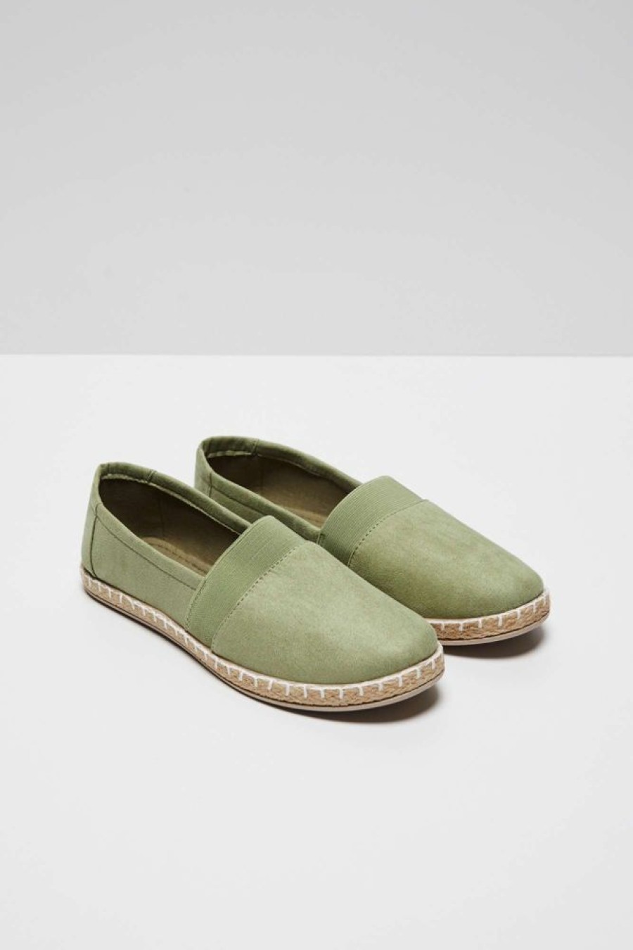 Christmas Moodo Buty & Klapki | Espadryle Pistacjowe