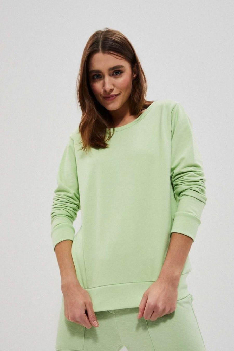 Christmas Moodo Bluzy | Bluza Z Dekoltem Na Plecach Neonowa